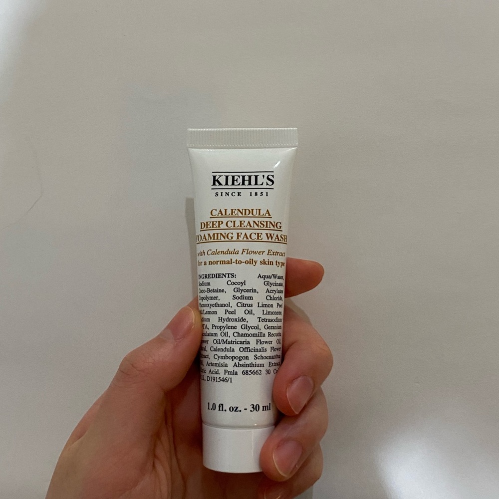 ✨ NEW kiehl’s foaming face wash